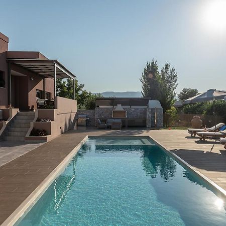 Villa Enny, 3 Bd With Private Heated Pool Agia  Zewnętrze zdjęcie