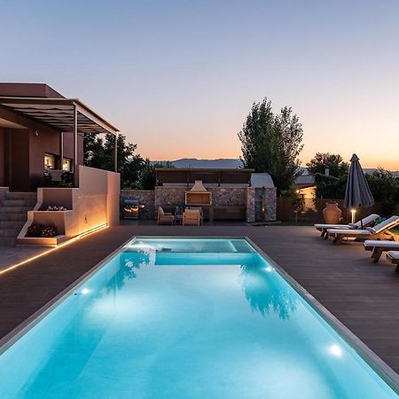 Villa Enny, 3 Bd With Private Heated Pool Agia  Zewnętrze zdjęcie