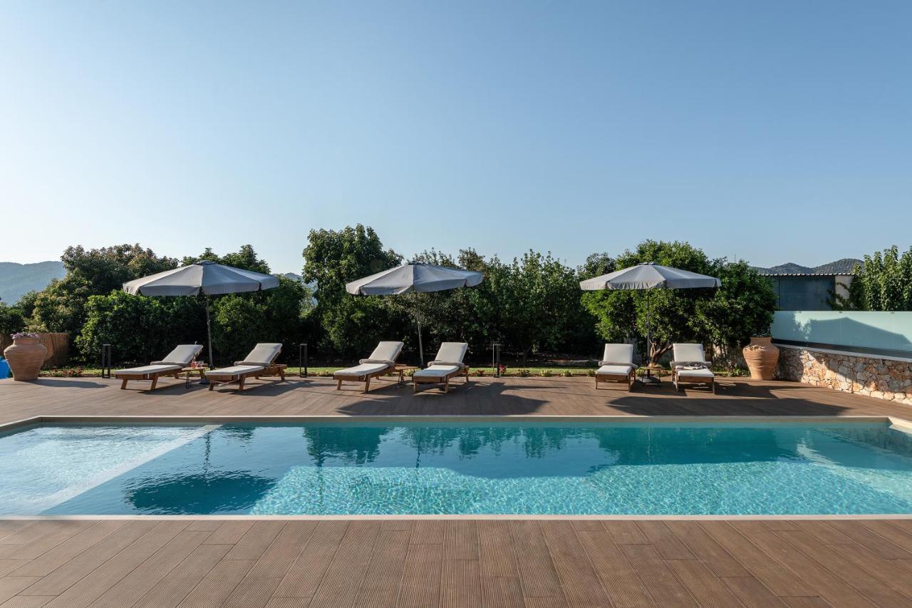 Villa Enny, 3 Bd With Private Heated Pool Agia  Zewnętrze zdjęcie