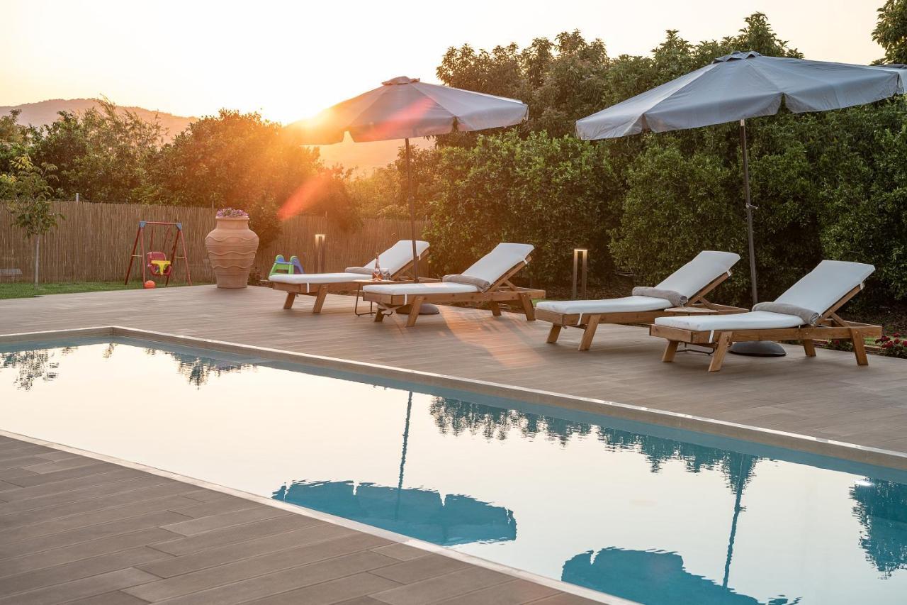 Villa Enny, 3 Bd With Private Heated Pool Agia  Zewnętrze zdjęcie