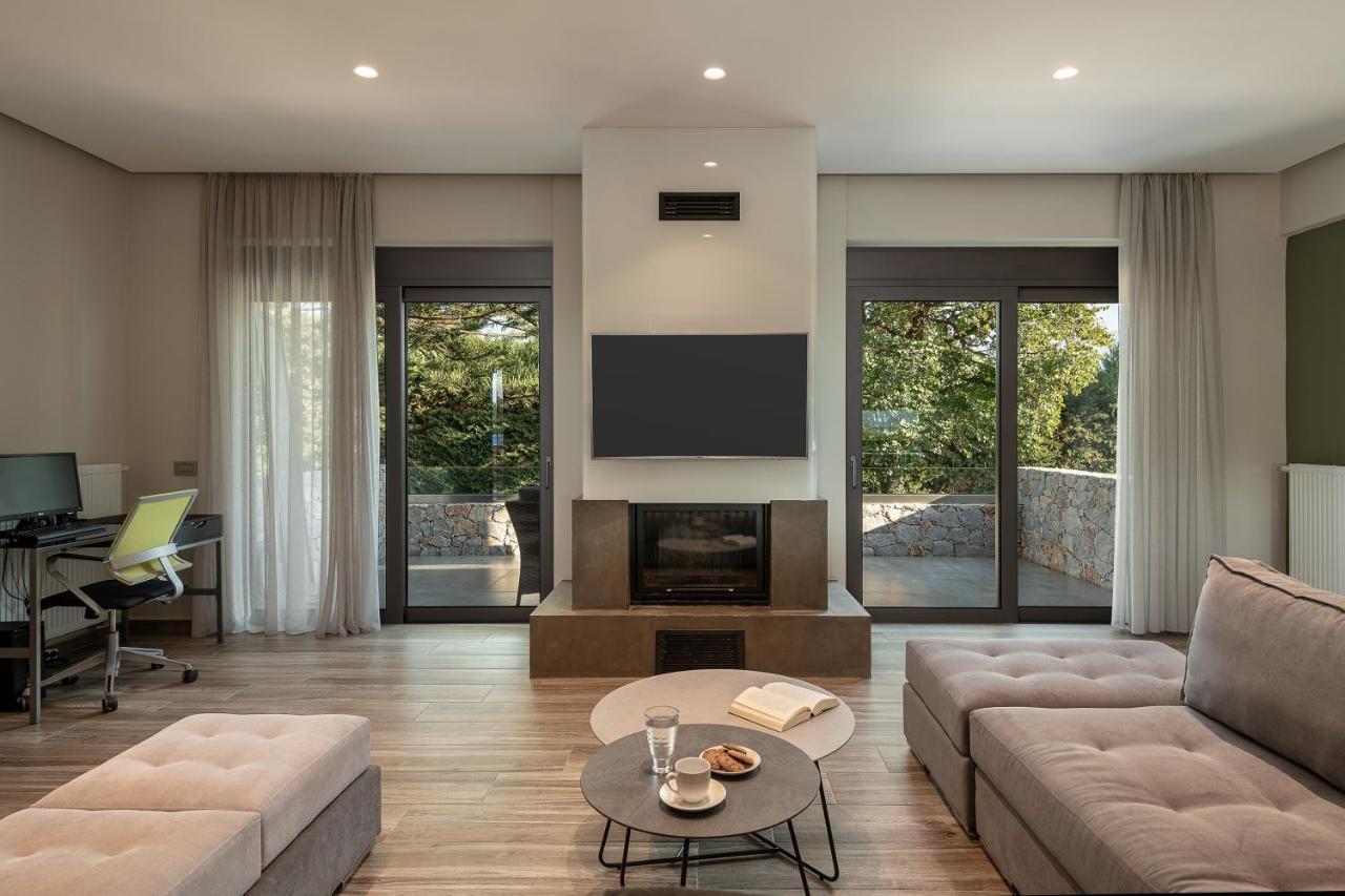 Villa Enny, 3 Bd With Private Heated Pool Agia  Zewnętrze zdjęcie