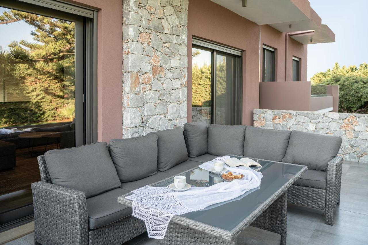Villa Enny, 3 Bd With Private Heated Pool Agia  Zewnętrze zdjęcie