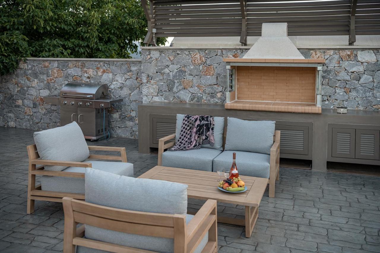 Villa Enny, 3 Bd With Private Heated Pool Agia  Zewnętrze zdjęcie